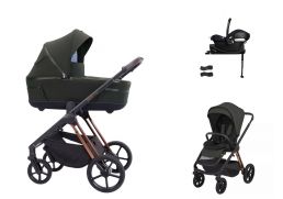 ESPIRO Miloo + Cybex Aton B2 i-Size + Base One 204 luxury green 2025