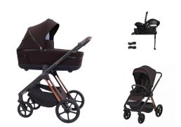 ESPIRO Miloo + Cybex Aton B2 i-Size + Base One 208 excellent chocolate 2025