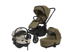 ZOPA Move Cross 5 + vanička XL + autosedačka XM Plus i-Size Travel Set toffee brown 2025