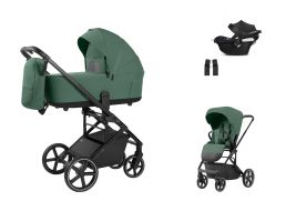 CARRELLO Alfa + Cybex Aton B2 i-Size meadow green 2025
