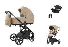 CARRELLO Alfa + Cybex Aton B2 i-Size natural beige 2025