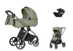 CARRELLO Omega 2.0 + Cybex Aton B2 i-Size tropical green 2025
