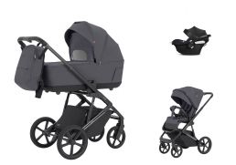 CARRELLO Sigma Travel Set + Cybex Aton B2 i-Size club grey 2025