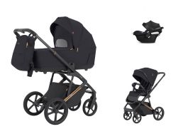 CARRELLO Sigma Travel Set + Cybex Aton B2 i-Size iridium black 2025