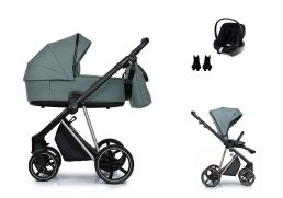 ROAN Ivi 2.0  + Cybex Aton B2 i-Size pine green/champagne 2025