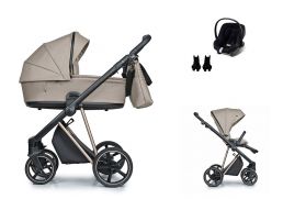 ROAN Ivi 2.0 Vintage Collection + Cybex Aton B2 i-Size almond sugar 2025
