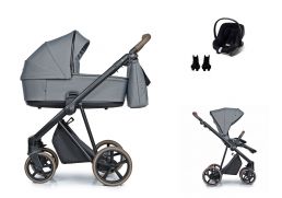 ROAN Ivi 2.0 Vintage Collection + Cybex Aton B2 i-Size blue tea 2025