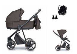 ROAN Ivi 2.0 Vintage Collection + Cybex Aton B2 i-Size turkish coffee black 2025