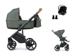 ROAN Bass Next + Cybex Aton B2 i-Size hunter green 2025