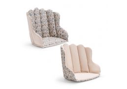 ELODIE Polstrovanie sedáku Grace blue garden 2025