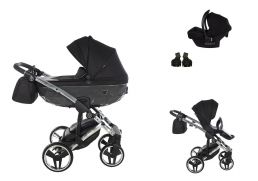 JUNAMA Diamond S V3 + Cosmo i-Size 01 black/grey 2025