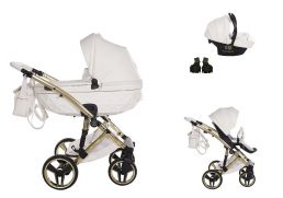 JUNAMA Candy Premium + Cosmo i-Size 02 white 2025