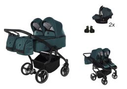JUNAMA Duo V3 + 2x Cosmo i-Size 03 green 2025