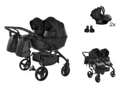 JUNAMA Space Eco Duo + 2x Cosmo i-Size 03 black 2025