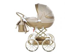JUNAMA Kočík pre bábiky Dolce 05 gold