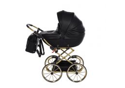 JUNAMA Kočík pre bábiky BonBon 03 black