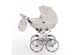 JUNAMA Kočík pre bábiky Muffy 05 gray