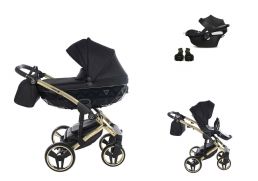 JUNAMA Diamond S V3 + Cybex Aton B2 i-Size 02 black/gold 2025
