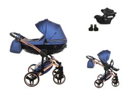JUNAMA Fluo V3 + Cybex Aton B2 i-Size 01 blue 2025