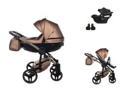 JUNAMA Fluo V3 + Cybex Aton B2 i-Size 03 beige 2025