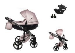 JUNAMA Fluo V3 + Cybex Aton B2 i-Size 06 pink 2025