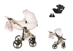 JUNAMA Candy Premium + Cybex Aton B2 i-Size 01 pearl 2025
