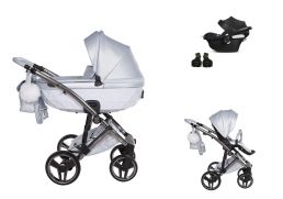 JUNAMA Candy Premium + Cybex Aton B2 i-Size 03 blue 2025