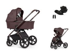 VENICCI Upline 2 Travel Set + Cybex Cloud G Plus burgundy 2025