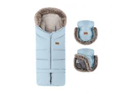 PETITE&MARS Fusak 4v1 Arctic + rukávnik Furry sky whisper 2025