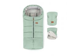 PETITE&MARS Fusak 3v1 Jibot + rukavice Jasie pale eucalypt 2025
