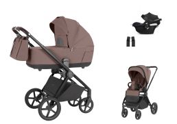CARRELLO Ultra 2.0 Travel Set + Cybex Aton B2 i-Size canvas beige 2025
