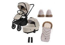 ZOPA Move Cross 5 + vanička XL Set + zimné príslušenstvo ivory beige 2025