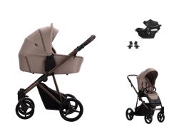 BEBETTO Pelpasso + Cybex Aton B2 i-Size 04 choco 2025