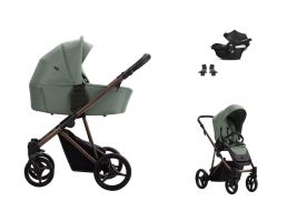 BEBETTO Pelpasso + Cybex Aton B2 i-Size 05 choco 2025