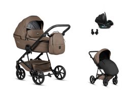 TUTIS Viva6+ Leather Travel Set Elo i-Size 83 cedar 2025