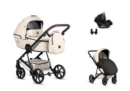 TUTIS Viva6+ Leather Travel Set Elo i-Size 86 vanilla 2025