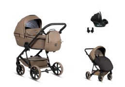 TUTIS Viva6+ Leather Travel Set Elo i-Size 149 cappuccino 2025