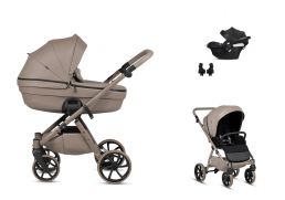 TUTIS Uno6+ Leather Travel Set Cybex Aton B2 i-Size 185 nocciola 2025