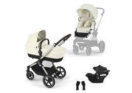 CYBEX Eos Lux Travel Set B2 i-Size seashell beige 2026