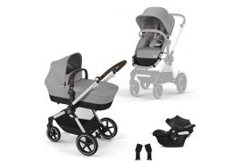 CYBEX Eos Lux Travel Set B2 i-Size stone grey 2026