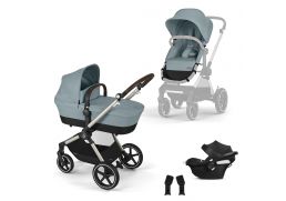 CYBEX Eos Lux Travel Set B2 i-Size stormy blue 2026