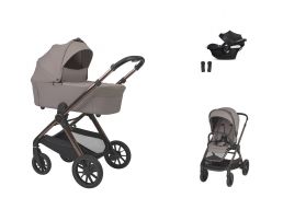 ESPIRO Code Travel Set + Cybex Aton B2 i-Size 109 unusually taupe 2026