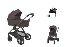 ESPIRO Code Travel Set + Cybex Aton B2 i-Size + Base One 108 unique brown 2026