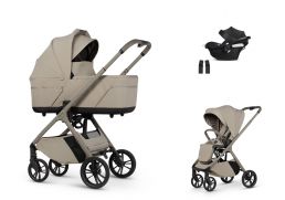 VENICCI Tila + Cybex Aton B2 i-Size latte 2025