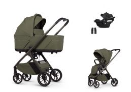 VENICCI Tila + Cybex Aton B2 i-Size olive 2025