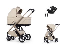 VENICCI Tila + Cybex Aton B2 i-Size sabbia 2025
