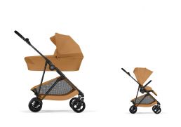 CYBEX Melio Carbon + Cot Set cinammon yellow 2026