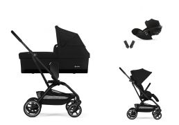 CYBEX Eezy S Twist+ 2 + Cot S Travel Set Cloud G3 Plus i-Size magic black 2026