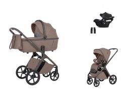 CARRELLO Vector Travel Set + Cybex Aton B2 i-Size cashmere beige 2026