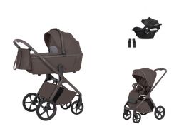 CARRELLO Vector Travel Set + Cybex Aton B2 i-Size merino beige 2026